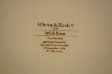 (n-7578/11) Villeroy & Boch Wild Rose, ümar suur tordivaagen