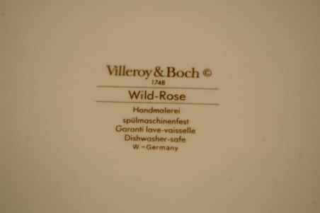 (n-7578/11) Villeroy & Boch Wild Rose, ümar suur tordivaagen