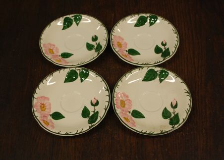 (n-7578/12) Villeroy & Boch Wild Rose, väikesed taldrikud, 4tk