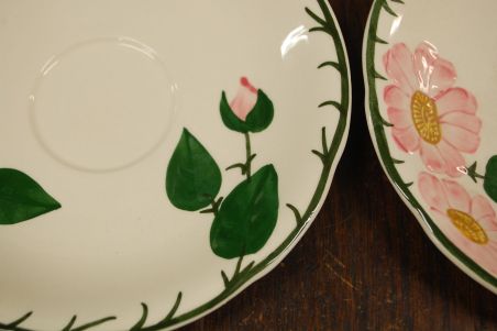 (n-7578/12) Villeroy & Boch Wild Rose, väikesed taldrikud, 4tk