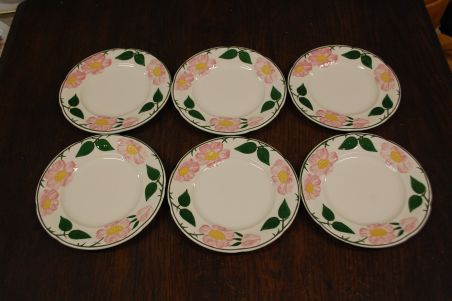 (n-7578/13) Villeroy & Boch Wild Rose, koogitaldrikud, 6tk