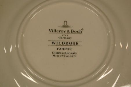 (n-7578/13) Villeroy & Boch Wild Rose, koogitaldrikud, 6tk