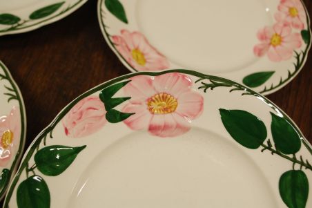 (n-7578/14) Villeroy & Boch Wild Rose, salatitaldrikud, 4tk