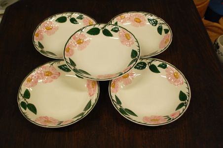 (n-7578/15) Villeroy & Boch Wild Rose, supi-pastataldrikud, 5tk