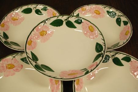 (n-7578/15) Villeroy & Boch Wild Rose, supi-pastataldrikud, 5tk