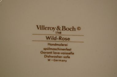 (n-7578/17) Villeroy & Boch Wild Rose, praetaldrikud, 2tk (suurem mõõt)