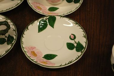 (n-7578/18) Villeroy & Boch Wild Rose, kohvitassid-taldrikud, 4tk