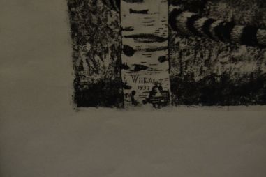 (p-1099) Viiralti trükirepro Lamav tiiger