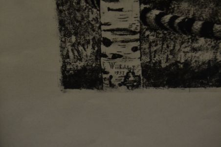 (p-1099) Viiralti trükirepro Lamav tiiger