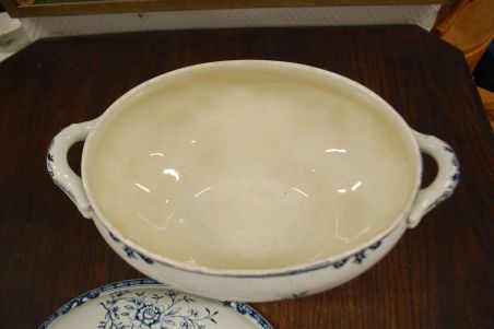 (n-7589) Faiencerie de Jemmapes, uhke suur tirin