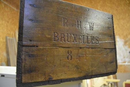 (n-7594) Vana kast G.BRUTIN CHAMPAGNE