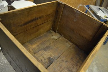 (n-7594) Vana kast G.BRUTIN CHAMPAGNE