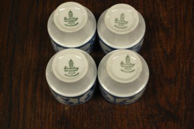 (n-7600/1) Bavaria Winterling õlelillemustriga munapeekrid, 4tk