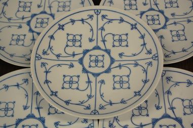 (n-7600/7) Bavaria Winterling õlelillemustriga  praetaldrikud, 5tk