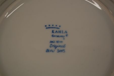 (n-7601) Kahla Original Blau Saks õlelillemustriga  supi-pastataldrikud, 6tk