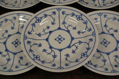 (n-7602/1) Jäger Eisenberg Original Blau Saks, salatitaldrikud, 6tk