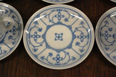 (n-7602/2) Jäger Eisenberg Original Blau Saks, kohvitassid-taldrikud, 6tk