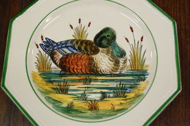 (n-7605)  Capuani Vecchia Este käsitsimaalitud seinataldrik "Part"