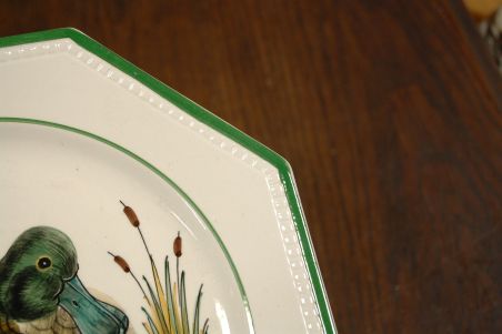 (n-7605)  Capuani Vecchia Este käsitsimaalitud seinataldrik "Part"