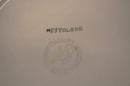 (n-7605)  Capuani Vecchia Este käsitsimaalitud seinataldrik "Part"