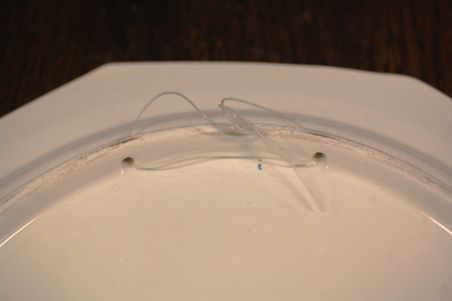 (n-7605)  Capuani Vecchia Este käsitsimaalitud seinataldrik "Part"