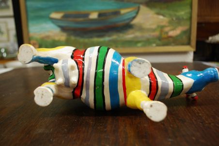 (n-7607) Kuju, triibuline lehm