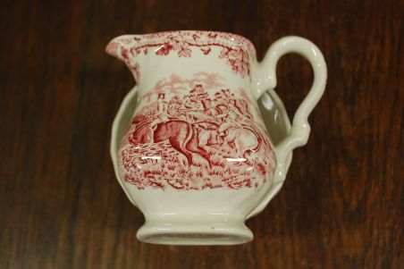 (n-7608/1) Myotts Country Life, Fine Staffordshire Ware, koorekann ja suhkrukauss
