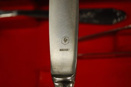 (n-7617) Gallo Inox suur söögiriistade komplekt kastis