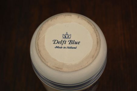 (n-7618) Delft Blue, lilleline vaas