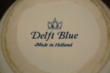 (n-7618) Delft Blue, lilleline vaas