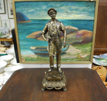 (n-7620) Suur metallist skulptuur