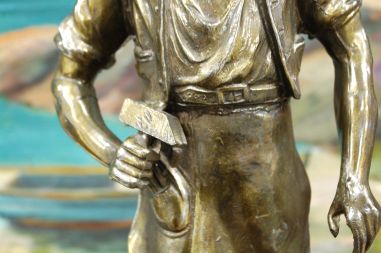 (n-7620) Suur metallist skulptuur