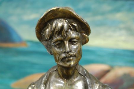 (n-7620) Suur metallist skulptuur