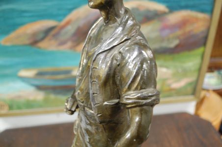 (n-7620) Suur metallist skulptuur