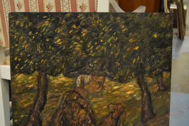 (P-1105) Signeeritud maal Panos Tsarouchas