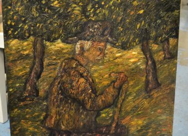 (P-1105) Signeeritud maal Panos Tsarouchas