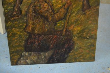 (P-1105) Signeeritud maal Panos Tsarouchas