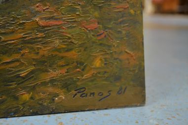 (P-1105) Signeeritud maal Panos Tsarouchas