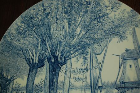 (n-7624) Boch Delft, vaagen/ seinataldrik