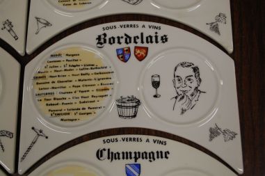 (n-7626) D articles Cadeaux Porcelaine, veini/ joogialused, 6tk