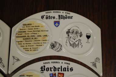 (n-7626) D articles Cadeaux Porcelaine, veini/ joogialused, 6tk