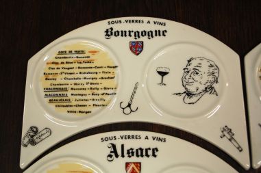 (n-7626) D articles Cadeaux Porcelaine, veini/ joogialused, 6tk