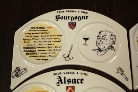 (n-7626) D articles Cadeaux Porcelaine, veini/ joogialused, 6tk