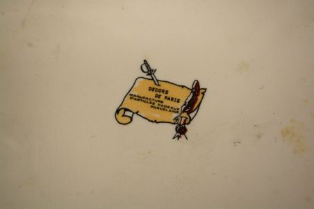 (n-7626) D articles Cadeaux Porcelaine, veini/ joogialused, 6tk