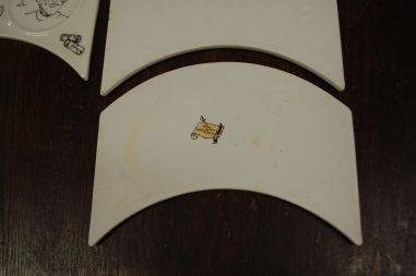 (n-7626) D articles Cadeaux Porcelaine, veini/ joogialused, 6tk