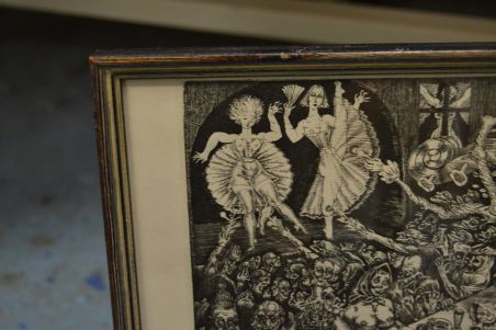 (P-1107) Viiralt, trükirepro Kabaree