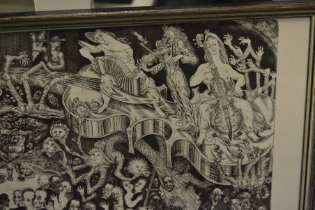 (P-1107) Viiralt, trükirepro Kabaree