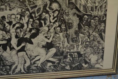 (P-1107) Viiralt, trükirepro Kabaree