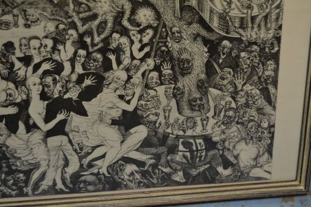 (P-1107) Viiralt, trükirepro Kabaree