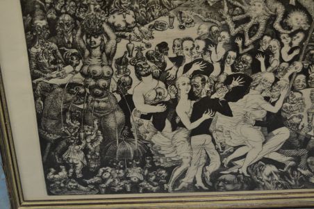 (P-1107) Viiralt, trükirepro Kabaree